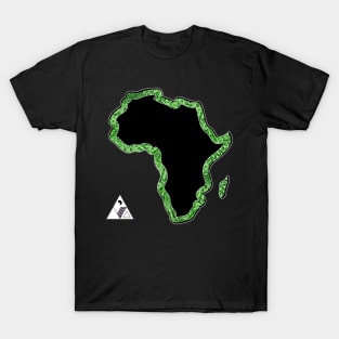 FABRIC AFRICAN COASTLINE by AfreeKA -2 T-Shirt